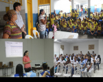 Alunos e professores da UEB José Assub e do CE Ytaqui Bacanga participaram das atividades