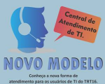 arte do banner eletrônico que está sendo veiculado no site do TRT