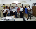 Magistrados e servidores homenagearam o servidor que se aposentou em março