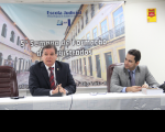 Desembargador Gerson de Oliveira apresenta o palestrante.