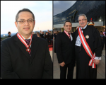 Desembargador James Magno Araújo Farias, presidente do TRT-MA, foi um dos agraciados na solenidade do TST, com o Grau Grande Oficial, por indicação da ministra Kátia Magalhães Arruda. A medalha foi entregue pelo ministro Emmanoel Pereira.
