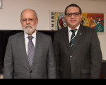 Ministro Renato Paiva e desembargador James Magno.