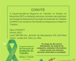 Campanha de prevenção de acidentes de trabalho será lançada nesta quinta