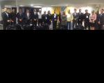Magistrados e equipe da Gestão Estratégica do TRT-MA na oficina de metas e prioridades