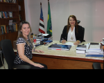 Desembargadora Solange assina nomeação de Walewksa para a Secretaria do Pleno