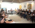 Juíza Liliana e servidores que integraram a primeira turma do curso