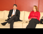 Desembargadora Solange de Castro Cordeiro foi recebida pelo presidente da OAB-MA Thiago Diaz e dirigentes da entidade