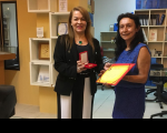 Presidenta Solange entrega a comenda e diploma no CEMOC