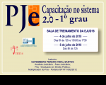 EJUD16 abre inscrições para o curso de capacitação no Sistema PJe 2.0 do 1º grau