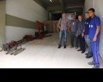 Luiz Antônio Moraes Pires, Márcio Ferreira, Luiz Henrique e equipe de apoio