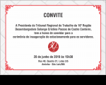 Presidenta do TRT-MA convida para inauguração do novo estacionamento de servidores e Arraial do TRT16 na sexta-feira (28)