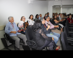 Participantes receberam informações sobre riscos da falta de uma alimentação saudável