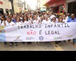 Caminhada contra o Trabalho Infantil, em 12 de junho de 2019, reuniu centenas de pessoas no Centro de São Luís