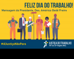 Mensagem do Presidente: Feliz Dia do Trabalho! 