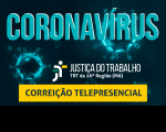 Imagem relativa à correição telepresencial que vai ser realizada na Vara do Trabalho de Presidente Dutra, nesta semana