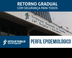 Imagem relativa à notícia sobre questionário acerca do perfil epidemiológico de magistrados, servidores e estagiários