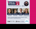 Banner da live Agenda 2030 no Poder Judiciário.