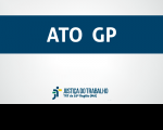 Imagem com a marca do TRT com a informação Ato GP