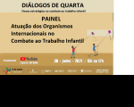 Imagem informando o horário do painel das 15 horas às 17 horas de hoje quarta-feira