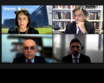 Tela da solenidade de abertura da Semana Nacional da Conciliação e Execução Trabalhista 2021.