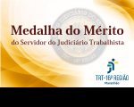 Imagem com marca do Tribunal e informação Medalha do Mérito