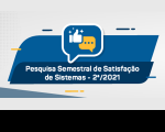 Arte do CSJT para notícia sobre pesquisa de satisfação dos sistemas jurídicos e administrativos