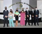 Novos juízes no Plenário do TRT-MA.