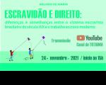 Imagem com marca da Justiça do Trabalho e duas crianças empinando uma pipa