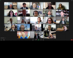 Imagem do TST referente à reunião do ministro Emmanoel Pereira, eleito para assumir a Presidência do TST e do CSJT, com presidentes dos TRTs