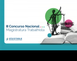 Imagem com a arte do 2º Concurso Nacional da Magistratura Trabalhista.