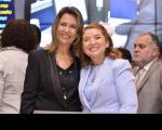 Foto mostra a presidente do TRT16, desembargadora Márcia Andrea Farias e a presidente da Assembleia Legislativa do Maranhão deputada Iracema Vale