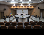 Foto mostra o Plenário do Tribunal Pleno do TRT-16